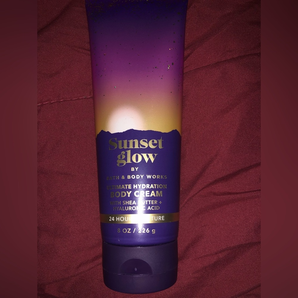 Bath and body works  body cream sunset glow